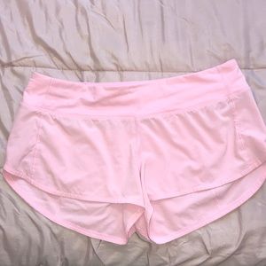 Lululemon pearl pink shorts